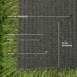 Gazon Synthétique 40mm 11 Gazon Synthétique 40mm -Jardin Et Extérieur AG40DLX1X4ELG 05
