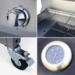 Barbecue Gaz 4 Brûleurs Dont 1 Feu Latéral Avec Housse Couleur : Noir 11 Barbecue Gaz 4 Brûleurs Dont 1 Feu Latéral Avec Housse Couleur : Noir -Jardin Et Extérieur BBQ3593BKCOV 04