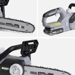 Tronçonneuse à Batterie 20V, Chargeur 20V -Jardin Et Extérieur CS25BAT20V2 03