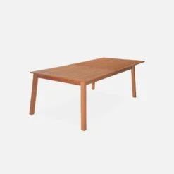 Table De Jardin Extensible Bois 12 Places -Jardin Et Extérieur EC300R10 04