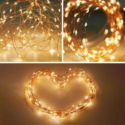 Guirlande LED Solaire Intérieure/extérieur, Fil De Cuivre 7 Guirlande LED Solaire Intérieure/extérieur, Fil De Cuivre -Jardin Et Extérieur GARSOLIO400YEL 03