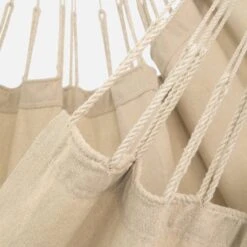 Chaise Hamac Polycoton 115 X 160 Cm 10 Chaise Hamac Polycoton 115 X 160 Cm -Jardin Et Extérieur HAMCOLCH115NAT 03