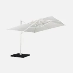 Parasol Déporté Rectangulaire 3x4 M 13 Parasol Déporté Rectangulaire 3x4 M -Jardin Et Extérieur HU3X4WH 02