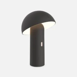 Lampe De Table Sans Fil Nomade à Tête Orientable Intérieur / Extérieur H 28cm Couleur : Noir -Jardin Et Extérieur ILUMTHOM28BK 01