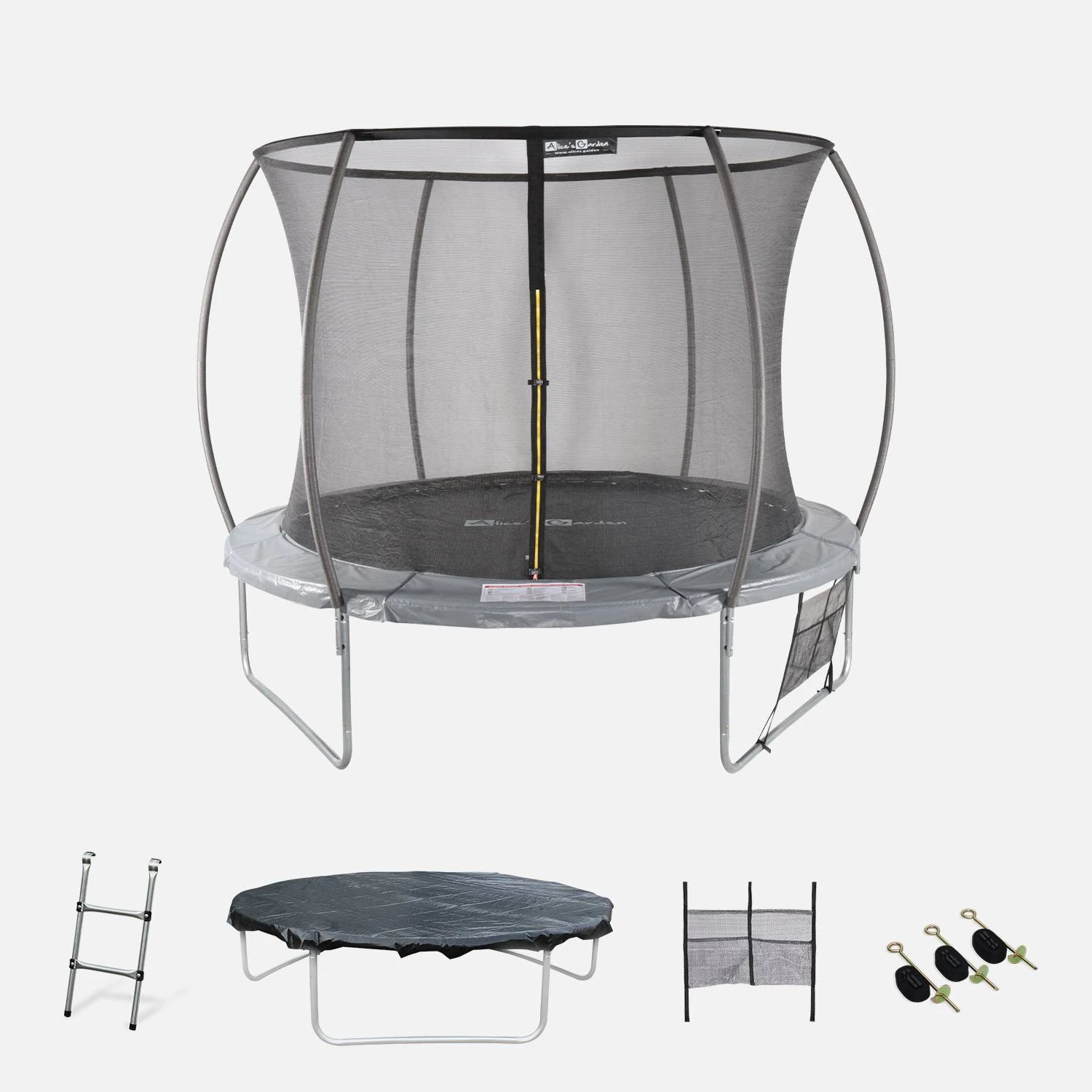 Trampoline 305cm Filet Intérieur Avec Pack D'accessoires 3 Trampoline 305cm Filet Intérieur Avec Pack D'accessoires