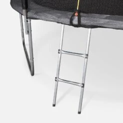 Trampoline 400cm Avec Pack D'accessoires Couleur : Gris -Jardin Et Extérieur KIT400GREY 06