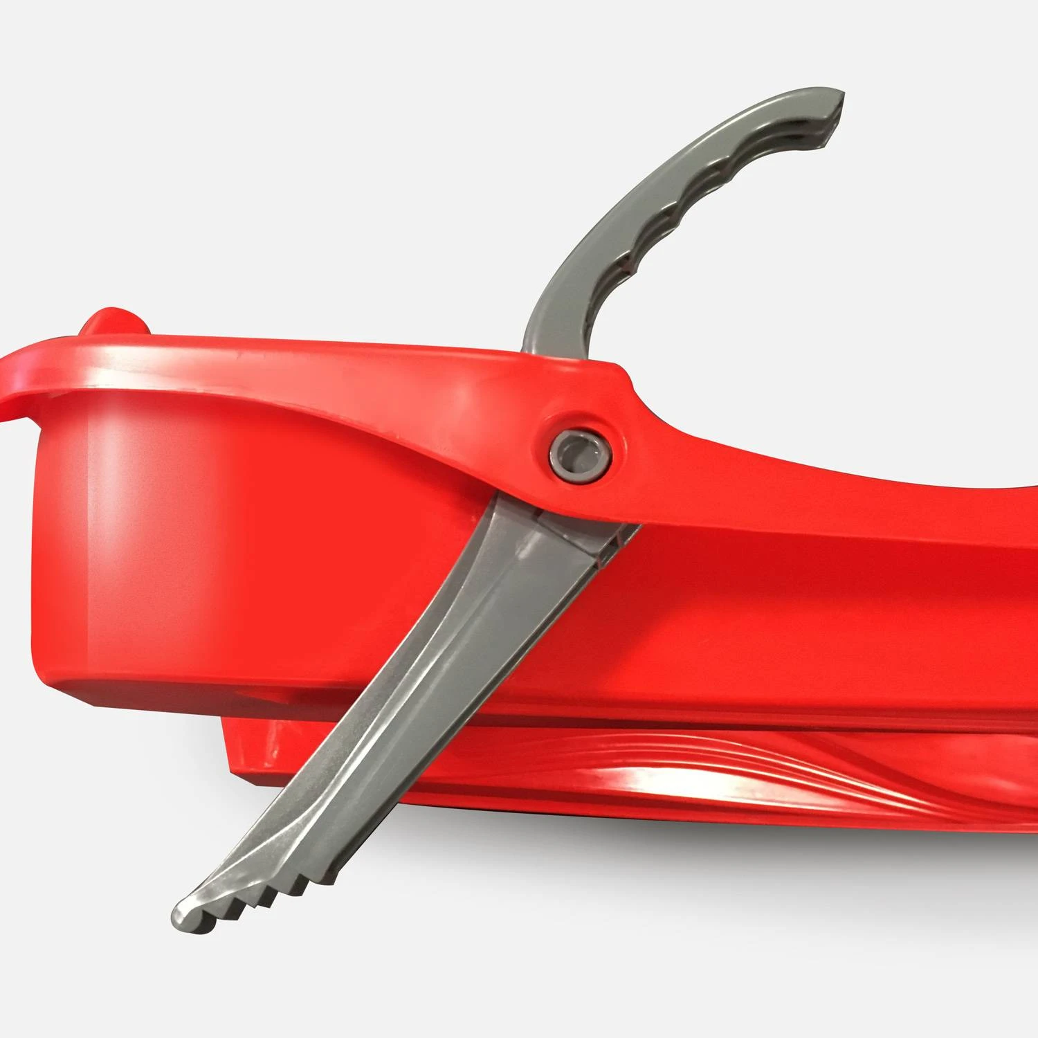 Luge 2 Places Avec Freins Et Ficelle (lot De 2) Couleur : Rouge 6 Luge 2 Places Avec Freins Et Ficelle (lot De 2) Couleur : Rouge – Image 4