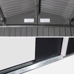 Abri De Jardin Métal 7,06m² 9 Abri De Jardin Métal 7,06m² -Jardin Et Extérieur MS706GY 04