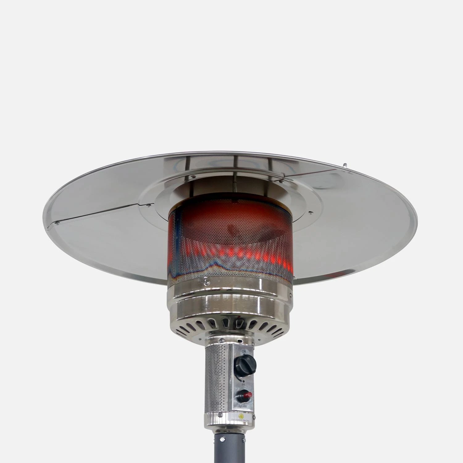 Parasol Chauffant Gaz 13kW Avec Housse De Protection 6 Parasol Chauffant Gaz 13kW Avec Housse De Protection – Image 4