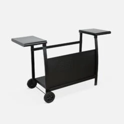 Plancha Gaz 4 Brûleurs Inox 10kW Avec Chariot -Jardin Et Extérieur PH1004TROLLEY 02