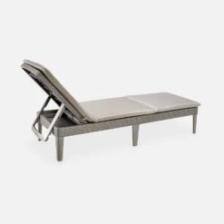 Bain De Soleil Imitation Rotin Multi Positions (lot De 2) Couleur : Cappuccino 10 Bain De Soleil Imitation Rotin Multi Positions (lot De 2) Couleur : Cappuccino -Jardin Et Extérieur PLKLOUNGECPSDX2 03