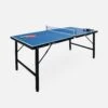 Mini Table Ping Pong Pliante Avec Accessoires -Jardin Et Extérieur PPT911BMINI 01