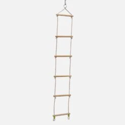 Aire De Jeux Balançoires, échelle En Corde -Jardin Et Extérieur PSWPLAD 03