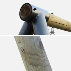 Aire De Jeux Balançoires, 1 Face-à-face -Jardin Et Extérieur PSWPSS 04