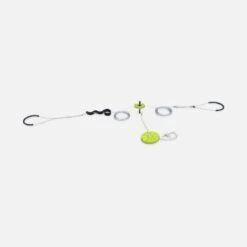 Tyrolienne Enfants Avec Balançoire Disque 30m 9 Tyrolienne Enfants Avec Balançoire Disque 30m -Jardin Et Extérieur PSZL30GRE 04