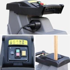 Broyeur De Branches Et Végétaux électrique 2800W -Jardin Et Extérieur SHL2800WAC 03