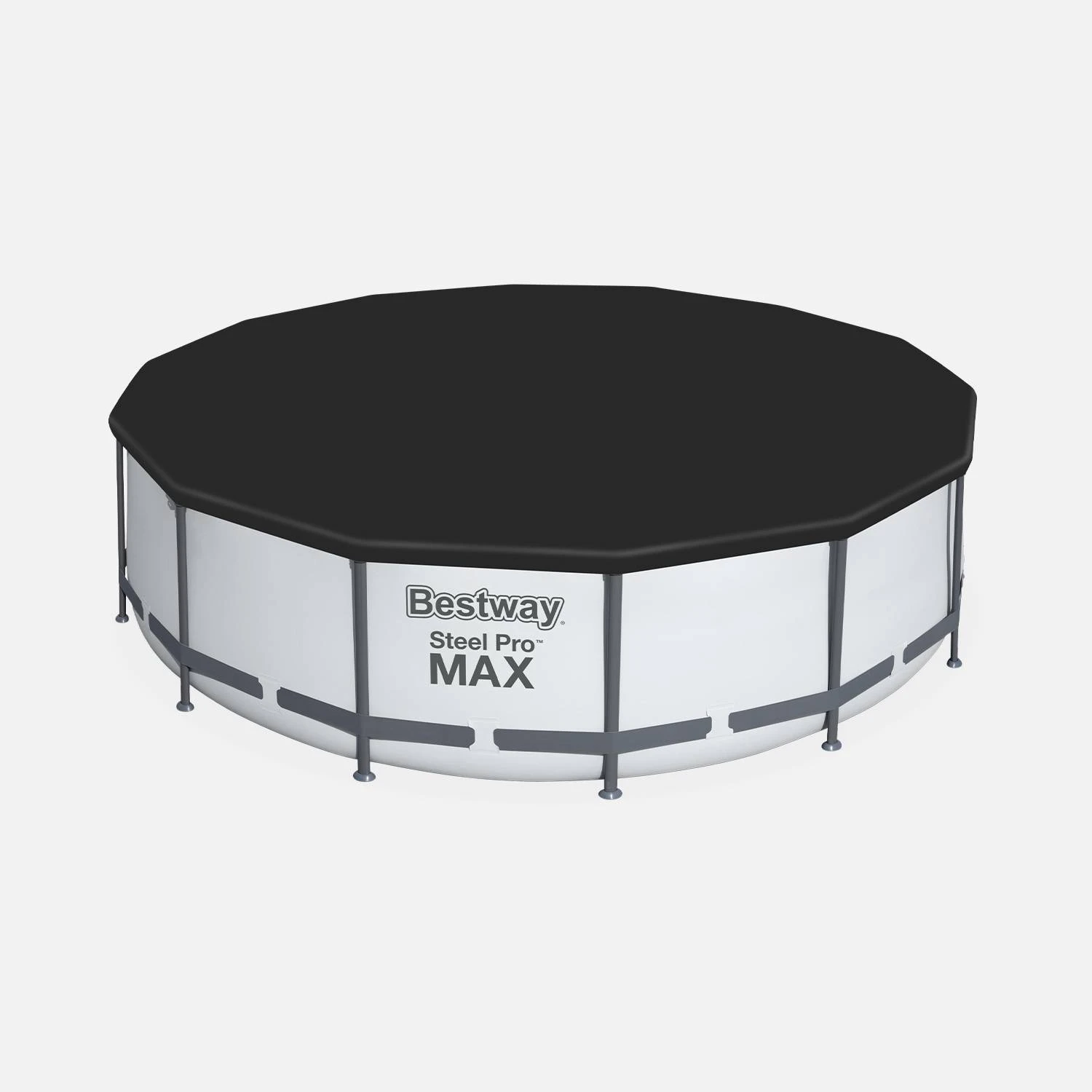 Piscine Hors Sol Tubulaire Ronde Avec Bâche, échelle, Pompe Et Filtre ∅4,3m 4 Piscine Hors Sol Tubulaire Ronde Avec Bâche, échelle, Pompe Et Filtre ∅4,3m – Image 2