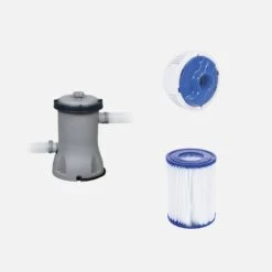 Piscine Hors Sol Tubulaire Géante Avec Accessoires -Jardin Et Extérieur SPBW4X2OVGYCV 05