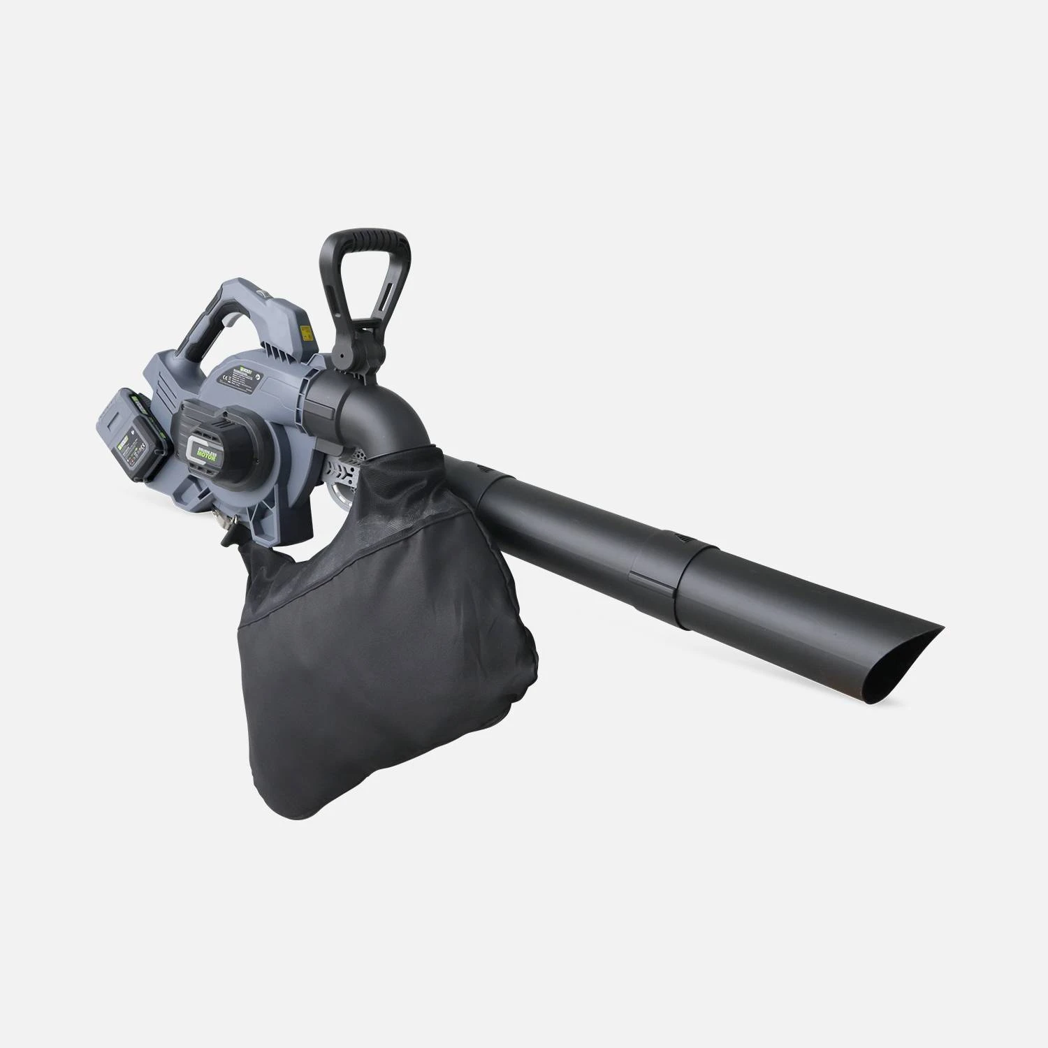 Aspirateur/ Souffleur à Batteries 18V 2.0Ah + 2 Batteries 4 Aspirateur/ Souffleur à Batteries 18V 2.0Ah + 2 Batteries – Image 2