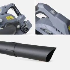 Aspirateur/ Souffleur à Batteries 18V 2.0Ah + 2 Batteries 9 Aspirateur/ Souffleur à Batteries 18V 2.0Ah + 2 Batteries -Jardin Et Extérieur VAC26BAT20V2X2 04