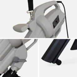 Aspirateur/ Souffleur/ Broyeur électrique 3000W -Jardin Et Extérieur VACJ3000WAC 03