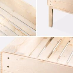 Carré Potager Pour Enfants En Bois Sur Pieds -Jardin Et Extérieur VGKIDS60 03