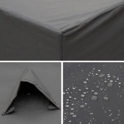 Housse Protection Pour Salon De Jardin Genova/ Brescia, 96x82x66cm -Jardin Et Extérieur WKSOFACOVER 04