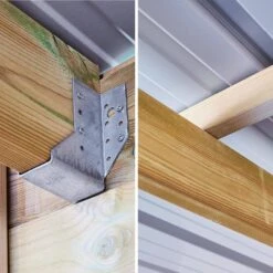 Abri De Jardin Bois 20,3m², Sapin Du Nord Traité Autoclave Ep.27mm 13 Abri De Jardin Bois 20,3m², Sapin Du Nord Traité Autoclave Ep.27mm -Jardin Et Extérieur WSAF42X42NAT 05