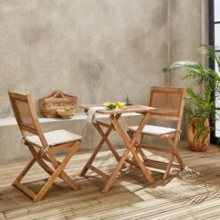 Table De Jardin Bistrot Pliable Bois 2 Chaises -Jardin Et Extérieur acbs60cansqse 46ed44c1673d1c786ae5600eee8ed445