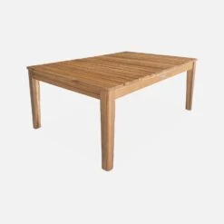 Salon De Jardin Cannage Et Bois 4 Places, Beige Couleur : Teck -Jardin Et Extérieur accan3101bg 8ff30cbffa5ae4d03be8d2089c6a2dbe