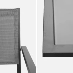 Table De Jardin Aluminium Et Textilène, 8 Chaises Empilables Couleur : Anthracite / Gris 15 Table De Jardin Aluminium Et Textilène, 8 Chaises Empilables Couleur : Anthracite / Gris -Jardin Et Extérieur af180r8at 645206fc5c4584cd77f20589d6c631d4