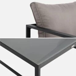 Salon De Jardin D'angle Aluminium 5 Places Couleur : Anthracite / Taupe 13 Salon De Jardin D'angle Aluminium 5 Places Couleur : Anthracite / Taupe -Jardin Et Extérieur af3004atbn de52776deddd0ce0792d33b97b49f360