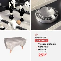 Authentique Baby-foot D'extérieur, Fabriqué En France -Jardin Et Extérieur babyfsoutsgy d430ad4ecf3893925cac959e8449105e