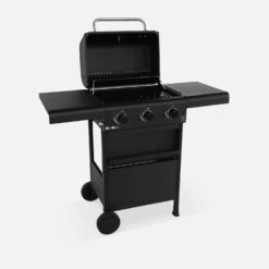 Barbecue Gaz 3 Brûleurs -Jardin Et Extérieur bbqdline3bk 541e840b773de4725fe36f279004fc93