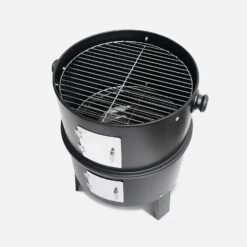 Barbecue Fumoir Charbon De Bois Ø38cm -Jardin Et Extérieur bbqsmk80bk 56d2eb592c5e074bf1178ac3cbf1ed93