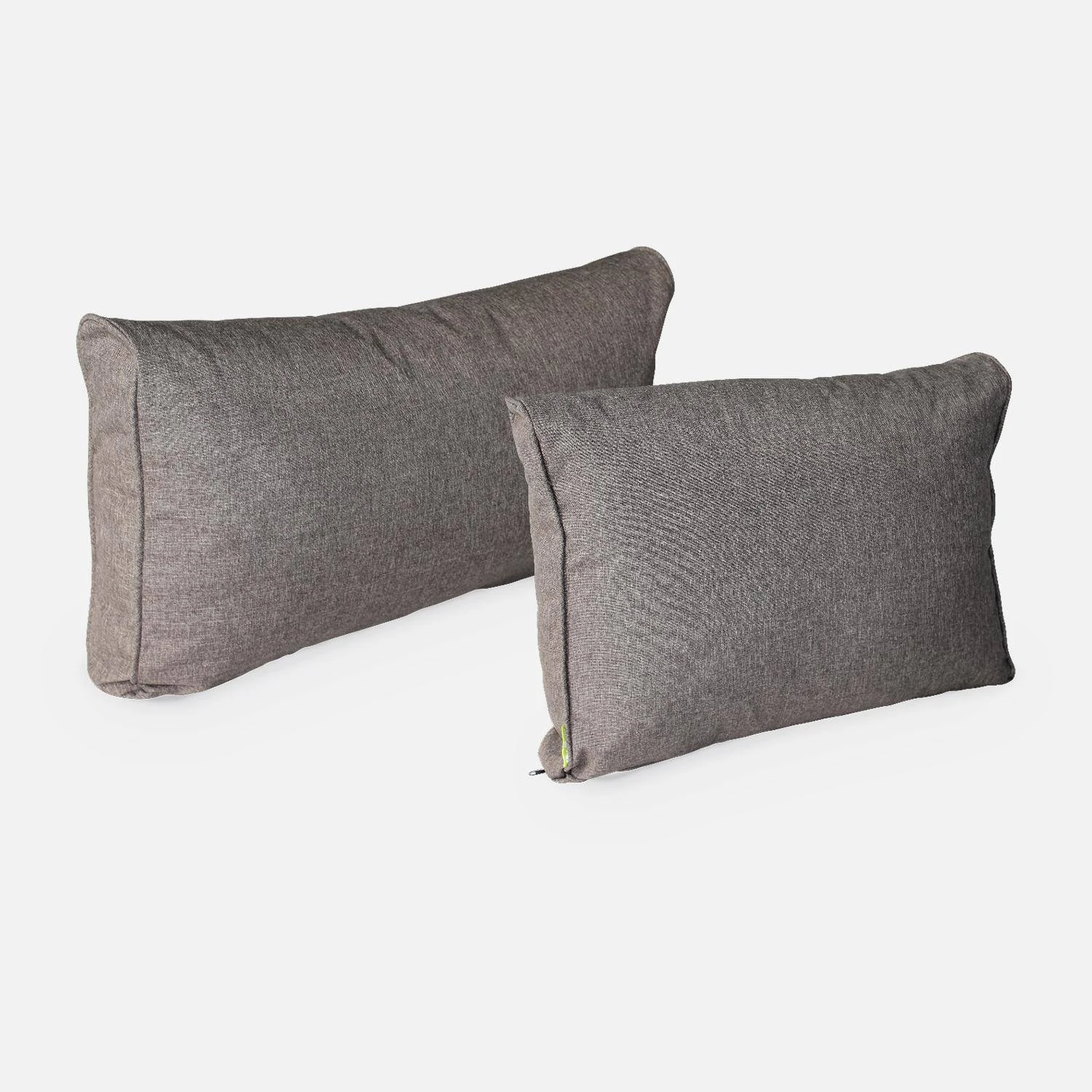 Housses De Coussins Pour Salon De Jardin Couleur : Gris 6 Housses De Coussins Pour Salon De Jardin Couleur : Gris – Image 4