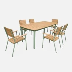 Table De Jardin Bois Et Métal 6 Places 11 Table De Jardin Bois Et Métal 6 Places -Jardin Et Extérieur ec190r6seggy 742577b5f925b999f0f9011017576e9f