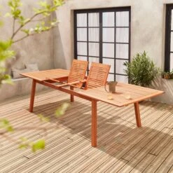 Table De Jardin Extensible Bois 12 Places -Jardin Et Extérieur ec300r10 10d592032f653ba14d43fd7da0c7e919