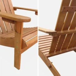 Fauteuil De Jardin Bois (lot De 2) -Jardin Et Extérieur ecadironatx2 cac95fb40796b6c53c5b9e7cef841f76