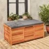 Coffre De Jardin Bois 200L Avec Vérins Couleur : Bois / Gris -Jardin Et Extérieur ecbox125gy 29cef997a9f5cc0fd23256e951c285b1