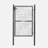 Portillon De Jardin En Métal Avec Serrure Et Poignée, 150x100cm. Couleur : Anthracite 1 Portillon De Jardin En Métal Avec Serrure Et Poignée, 150x100cm. Couleur : Anthracite -Jardin Et Extérieur ggs150x87at b22fc3c62f2b7f4203af19e8c9bb7dae