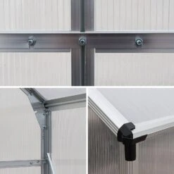 Serre De Jardin Polycarbonate 7m² -Jardin Et Extérieur gh7pcsg 827194a47d5c4a3b193905bc314af4c5