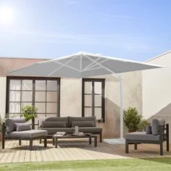 Parasol Déporté Rectangulaire 3x4 M