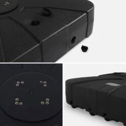 Pied Remplissable Parasol Déporté, 100L -Jardin Et Extérieur hubase100whl 3ac3b64e89bf9b48b406330e98c2602f