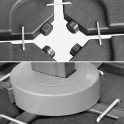 Dalles à Lester Pour Parasol 50x50cm (lot De 4) -Jardin Et Extérieur hubase50pc 4920e85bcce0e245ad64baa7f30e0625