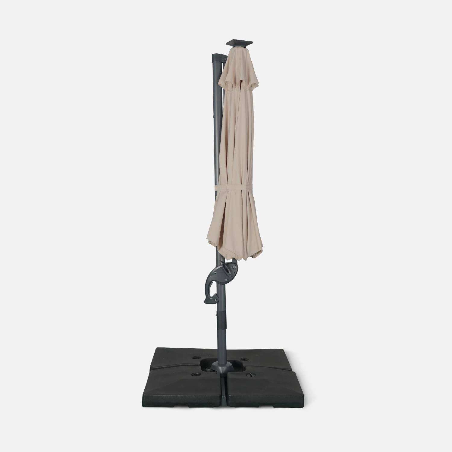 Parasol LED Déporté Rond 3m 8 Parasol LED Déporté Rond 3m – Image 6