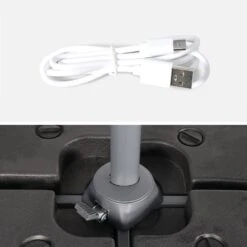 Parasol LED Déporté Rond 3m 17 Parasol LED Déporté Rond 3m -Jardin Et Extérieur hufibled300bg 93399479de57e1ef19f857e6801674b5