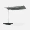 Parasol Déporté Carré 2,5x2,5m 2 Parasol Déporté Carré 2,5x2,5m -Jardin Et Extérieur huflat25x25gy 939f915605013f871f376906f48b60ef