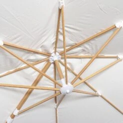 Parasol Déporté Carré 3x3m, Mât Effet Bois Couleur : Ecru -Jardin Et Extérieur hukd3x3wdecru 7d6425440df7a66422535ddd1743dc5e