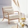 Fauteuil Scandinave En Bois Et Tissu Bouclette 2 Fauteuil Scandinave En Bois Et Tissu Bouclette -Jardin Et Extérieur iacscaboucl 10db762df00506be94fb60a1ecdb3089